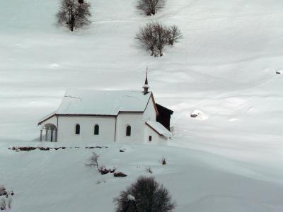 瑞士, 冰川快车, 火车, 冬天, 雪, 教会, 自然
