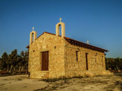 塞浦路斯, 阿依纳帕, 教堂, 东正教, 教会, 建筑, 基督教