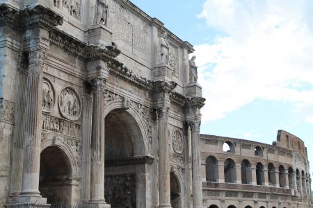 罗马, 电弧, 图拉, 罗马, 纪念碑, 古罗马圆形竞技场, 图拉的拱门