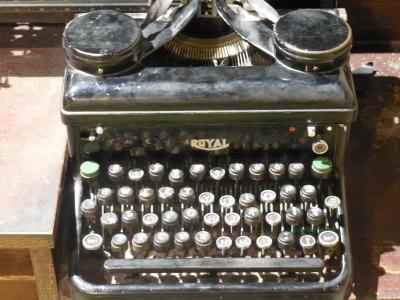 打字机, 年份, 老式的打字机, 老, 复古, 类型, 复古型