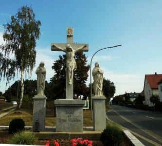 豪森, 巴伐利亚, 十字架, 耶稣, 符号, 基督教, 信心