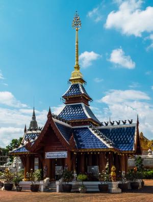 寺庙建筑群, 寺, 北泰国, 泰国, 佛教, 建筑, 亚洲