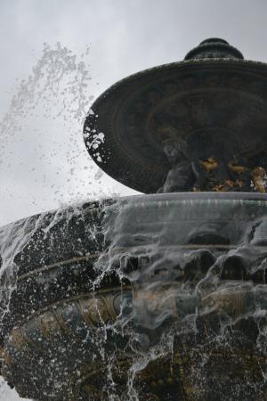喷泉, 巴黎, 康科德, 水, 艺术, 雕像