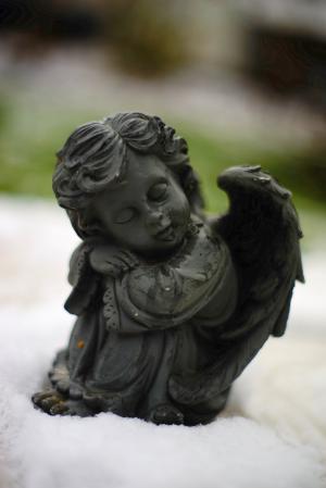 天使, 图, 守护天使, 雕塑, 信心, 雕像, 天使图