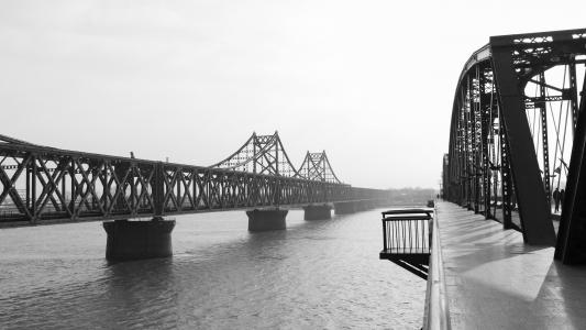 桥梁, 鸭绿江, 朝鲜