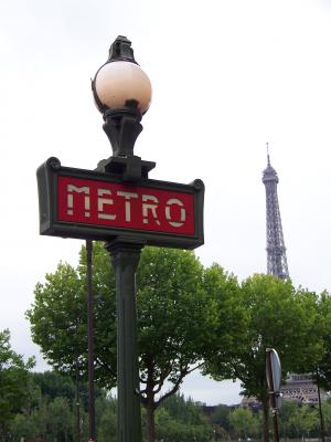 巴黎, 法国, 地铁, 埃菲尔铁塔, 欧洲