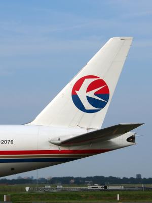 中国货运航空公司, 波音 777, 减摇鳍, 飞机, 飞机, 滑行, 机场