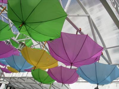 遮阳伞, 组成, 安装