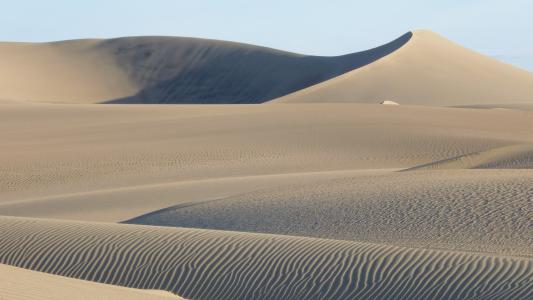 沙子, 字段, 热, 沙丘, 干旱, 沙漠, 自然