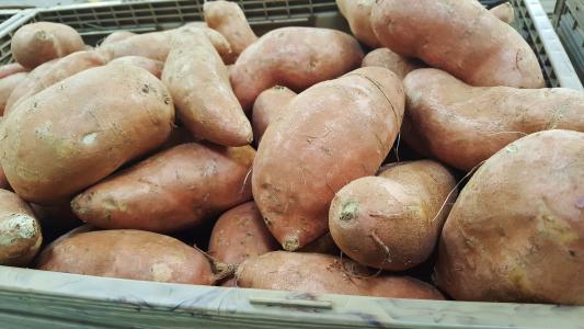 红薯, 土豆, 食品, 食品杂货店, 块茎, 根菜, 收获