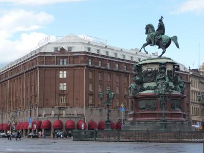 阿斯托里亚酒店, 圣彼得堡, 著名景点, 彼得第一, 著名, 彼得斯堡, 雕像