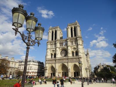 巴黎, 巴黎圣母院, 大教堂, 法国, 纪念碑, 教会, 建筑