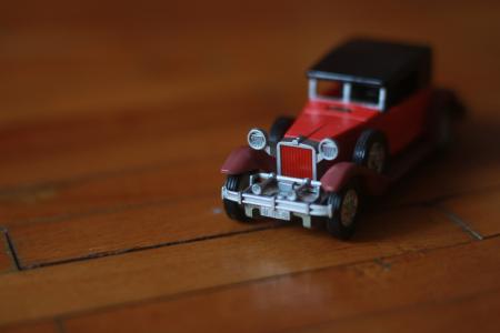 汽车, 赶时髦的人, 模型, 那辆旧车, 红色的车, 玩具, 木材