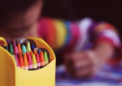 蜡笔, 着色, 儿童, 颜色, 儿童着色, 颜色, 孩子