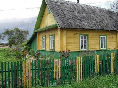 白俄罗斯, 房子, 首页, 建筑, 自然, 外面, 农村
