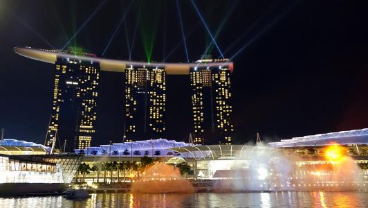 新加坡, 滨海湾金沙, 新加坡地标, 新加坡河, 吸引力, 酒店, 旅游