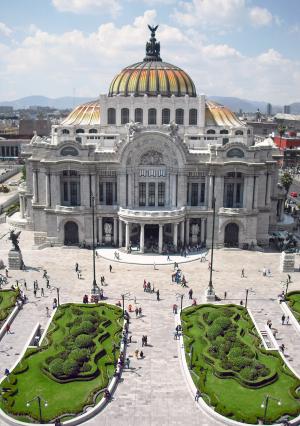 贝雅斯阿特斯贝雅斯阿特斯, 建设, 墨西哥, 纪念碑, 博物馆, 艺术, 剧院