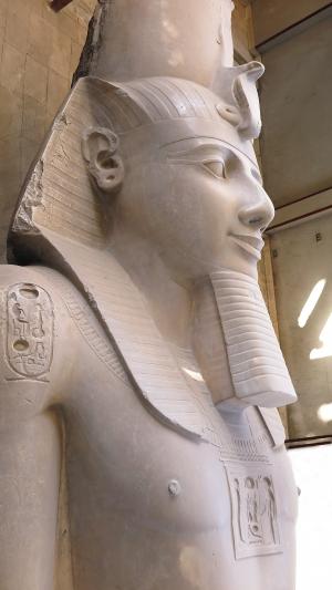 孟菲斯, 埃及, 拉美西斯 ii, 法老, 雕像, 雕塑, 历史
