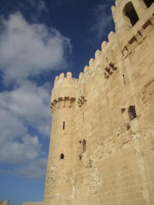 埃及, 亚历山大, 州长城堡, kaitbey 城堡, 城堡