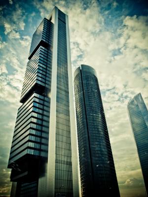 建筑, 马德里, 业务, 西班牙, 城市, 摩天大楼, 资本