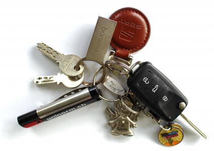 我吗？, 钥匙扣, 汽车钥匙, 门钥匙, 拖车, 车库钥匙, 远程控制
