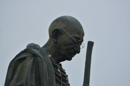 甘地, 雕像, 印度, 甘地, 领袖, 具有里程碑意义, 男子