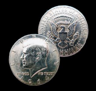 美元, 半美元, 肯尼迪美元, 从历史上看, 美国, 银币, 金属