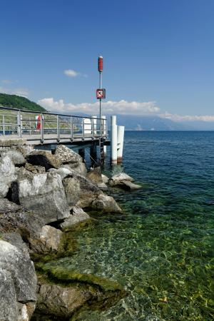 日内瓦湖, 瑞士, 沃州, 投资者, 蓝色, 水, 湖