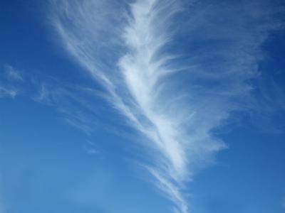 云彩, 天空, 卷云, 蓝色, cloudscape, 云的形成, 蓝蓝的天空