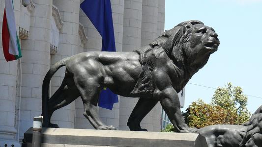 狮子, 雕像, 索非亚, 法院在索非亚