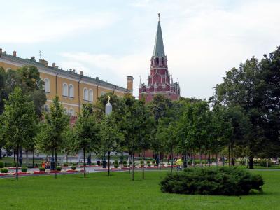 克里姆林宫, 莫斯科, 俄罗斯, 资本, 公园, 塔, 高峰