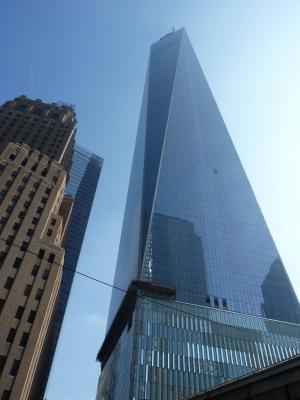 一个世界贸易中心, 建设, 美国, 纽约城, 摩天大楼, 现代, 纽约