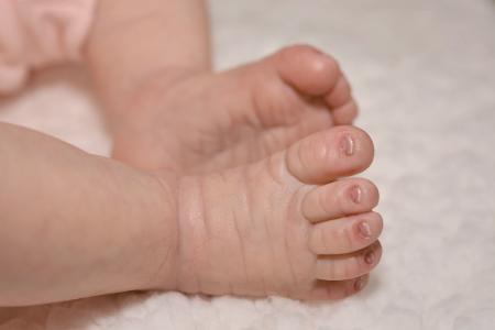 双脚, 婴儿的脚, 宝贝, 十, 新生儿, 人类, 小
