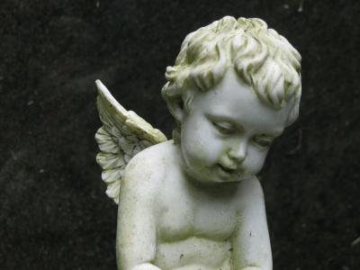 小天使, 公墓, 天使, 纪念, 墓碑, 雕像, 哀悼
