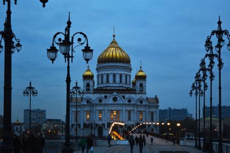 基督救世主大教堂, 莫斯科寺庙, 基督教, 东正教, 宗教, 莫斯科, 大教堂