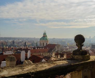 布拉格, 屋顶细节, 街道, 地方, 历史, 建筑, 著名的地方