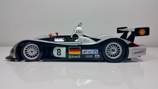 赛车, 勒芒, 1999, 银, 自动, 汽车模型