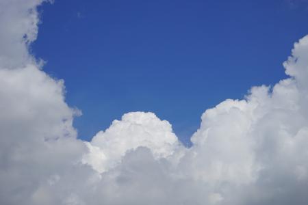 云彩, 云的形成, 天空, 白色, 蓝色, 积云, 云层形成