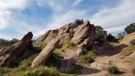 巴斯克斯岩, 自然, 加利福尼亚州, 地形, 功能, 形成, 地质