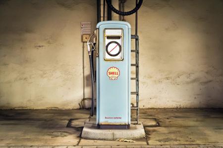 气体泵, 加油站, 汽油, 气体, 加油, 燃料, 从历史上看