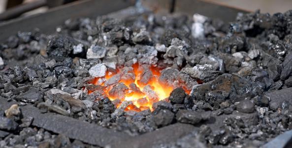 木炭, 余烬, 消防, 碳, 发光, 行业, 热-温度