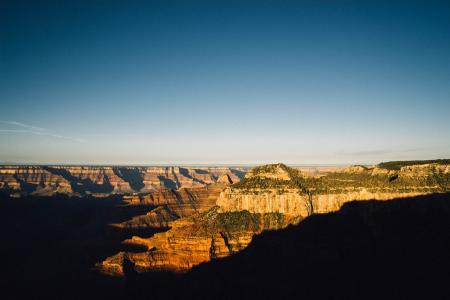 大峡谷, 亚利桑那州, 日出, 景观, 国家, 自然, 旅行
