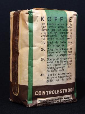 咖啡, 包, 纸张, 袋, 产品, 老, 荷兰语