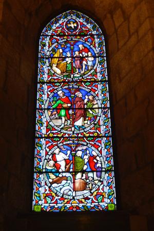 窗口, 教会, 彩色玻璃窗口, 玻璃, 多彩, 教会内部, 基督教