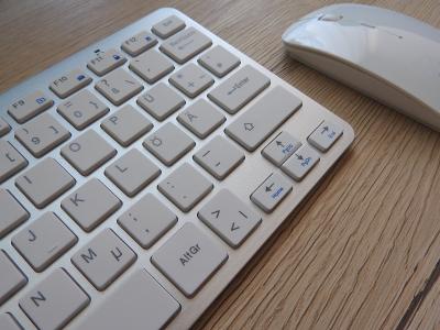 键盘, 鼠标, 办公桌, 工作场所, 电脑键盘