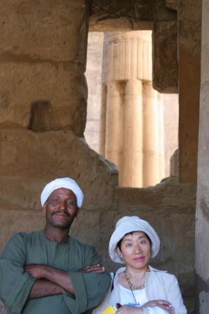 埃及, 卢克索, 寺, 孔, 头巾, 帽子, 旅程