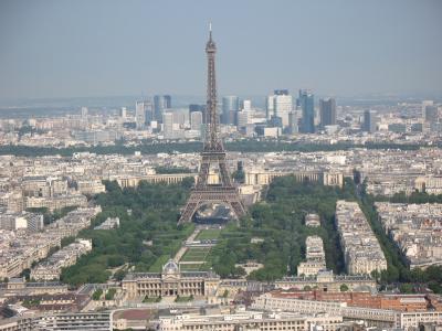 巴黎, 埃菲尔, 塔, 欧洲, 城市, 城市景观, 法语