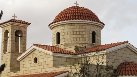 塞浦路斯, 索蒂拉, 教会, 圣纳帕搜索, 建筑, 圆顶, 钟楼