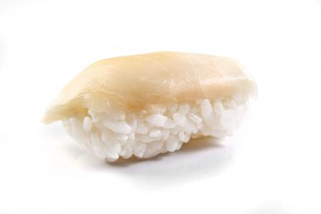 白色, 鱼, 握, 寿司, 原始, 大米, 食品