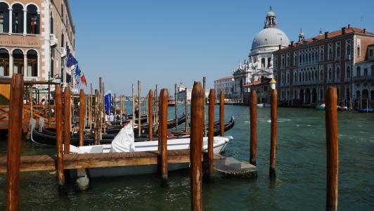 威尼斯, 京杭大运河, 车位, 威尼斯-意大利, 吊船, 运河, 意大利